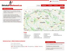 Tablet Screenshot of detskapohotovost.cz